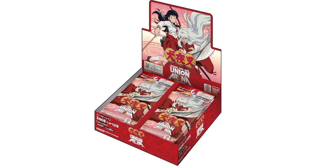 バンダイ(BANDAI) UNION ARENA ブースターパック 犬夜叉【UA50BT】 (BOX)16パック入り の商品画像