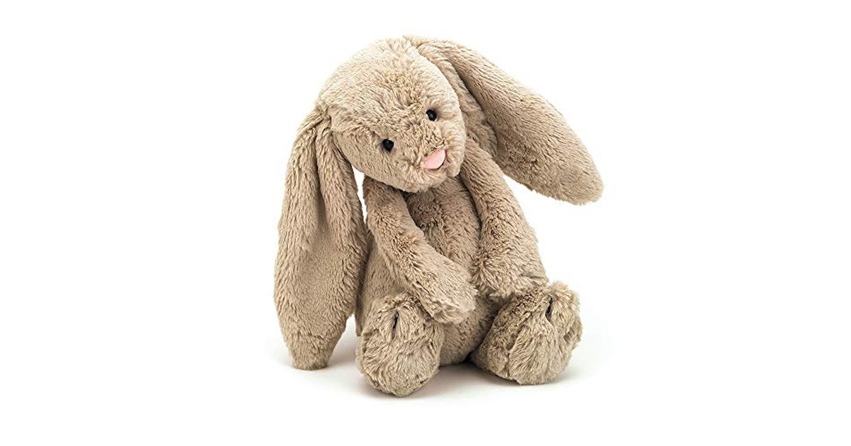 Jellycat(ジェリーキャット) バシュフル バニー M ぬいぐるみ ウサギ 座高20cm ベージュ の商品画像