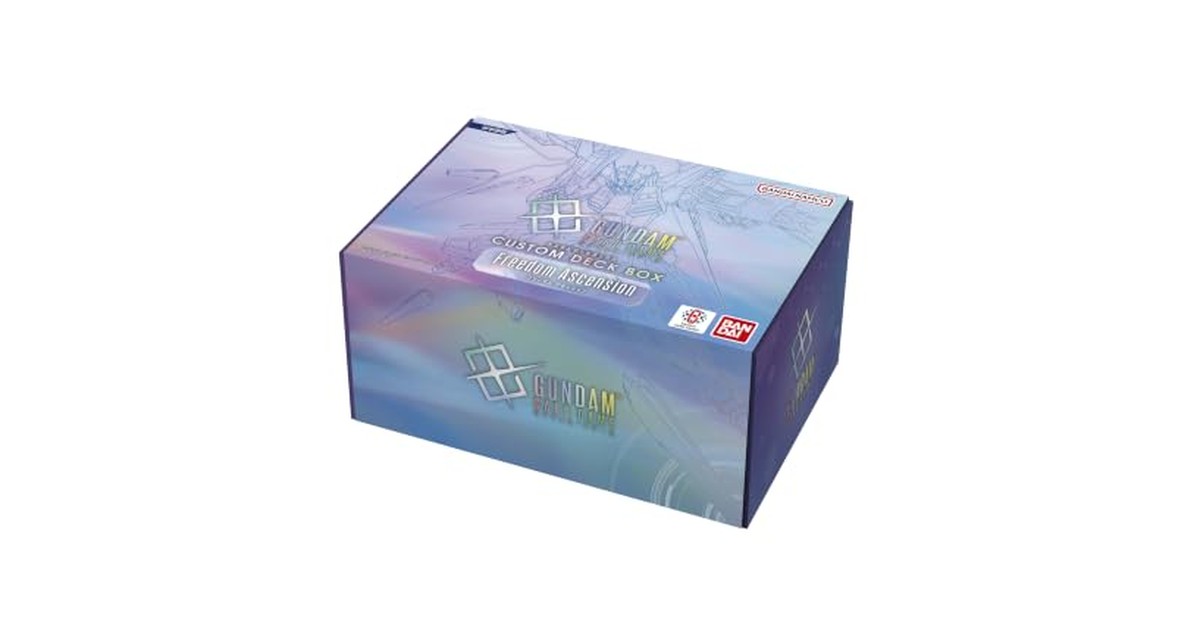 バンダイ(BANDAI) ガンダムカードゲーム カスタムデッキボックス Freedom Ascension[SC01] の商品画像
