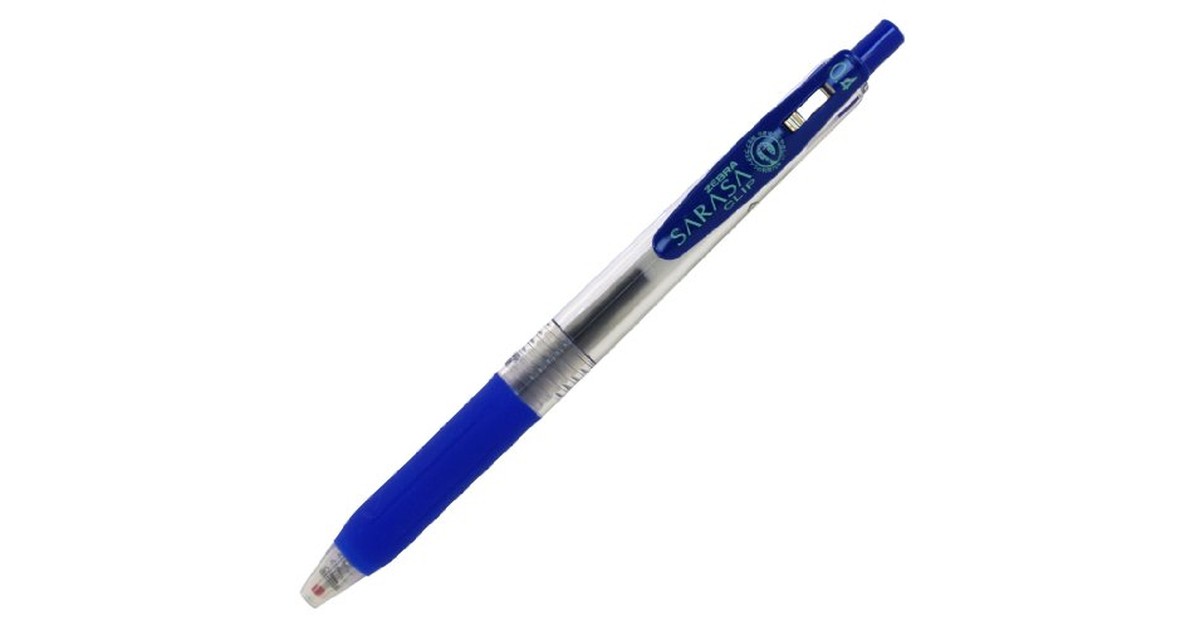 ゼブラ ジェルボールペン サラサクリップ 0.4 青 JJS15-BL の商品画像