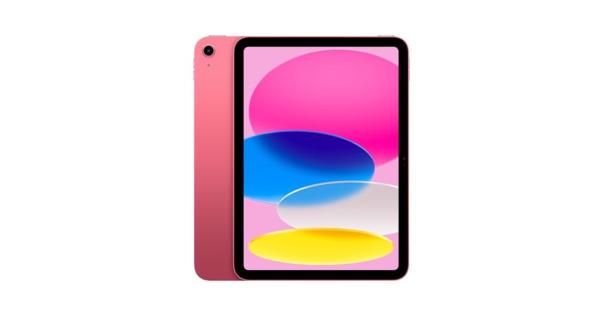 Apple 11 インチ iPad (A16): 11 インチモデル、Liquid Retina ディスプレイ、128GB、Wi-Fi 6、12MP フロント/12MP バックカメラ、Touch ID、一日中使えるバ ッテリー - ピンク の商品画像