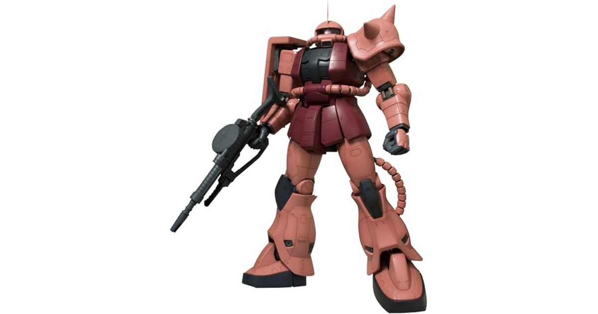 MEGA SIZE MODEL 機動戦士ガンダム MS-06S シャア・アズナブル専用ザクII 1/48スケール 色分け済みプラモデル の商品画像