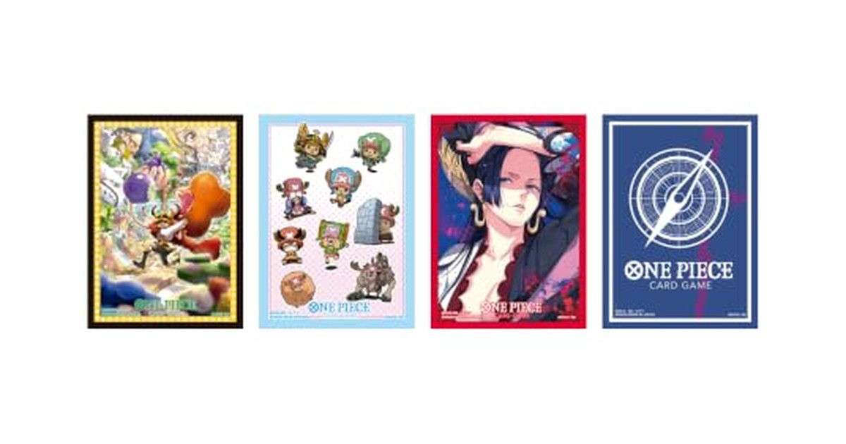 バンダイ(BANDAI) プロモーションパック1パック付き ONE PIECEカードゲーム オフィシャルカードスリーブ16（4種アソート） の商品画像
