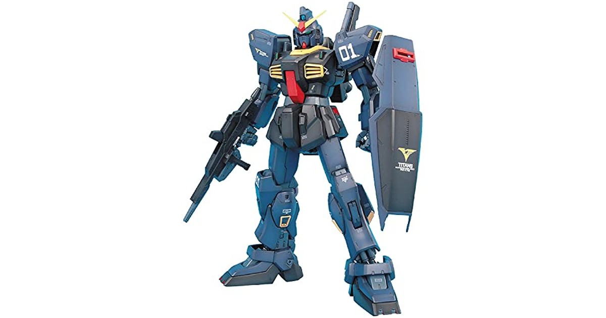 MG 機動戦士Zガンダム ガンダムMk-II Ver.2.0 (ティターンズ仕様) 1/100スケール 色分け済みプラモデル 4573102615794