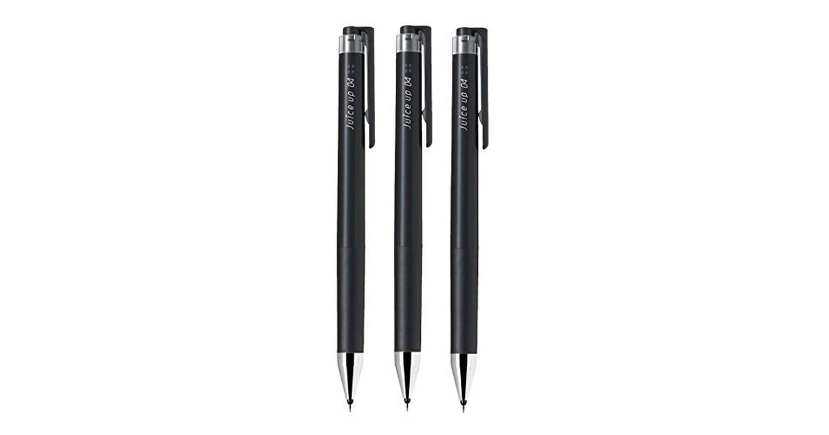 パイロット ゲルインキボールペン ジュース アップ 超極細 0.4mm 黒 LJP-20S4-B 3本組み の商品画像