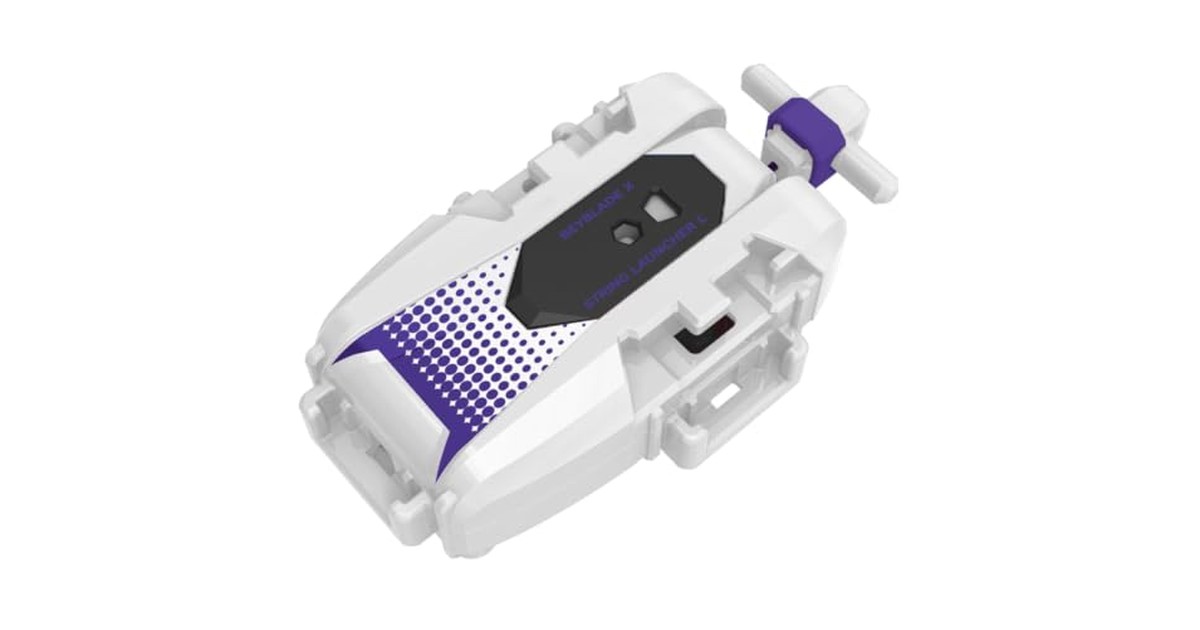 タカラトミー(TAKARA TOMY) BEYBLADE X ベイブレードX BX-56 ストリングランチャーL ホワイト×バイオレット の商品画像