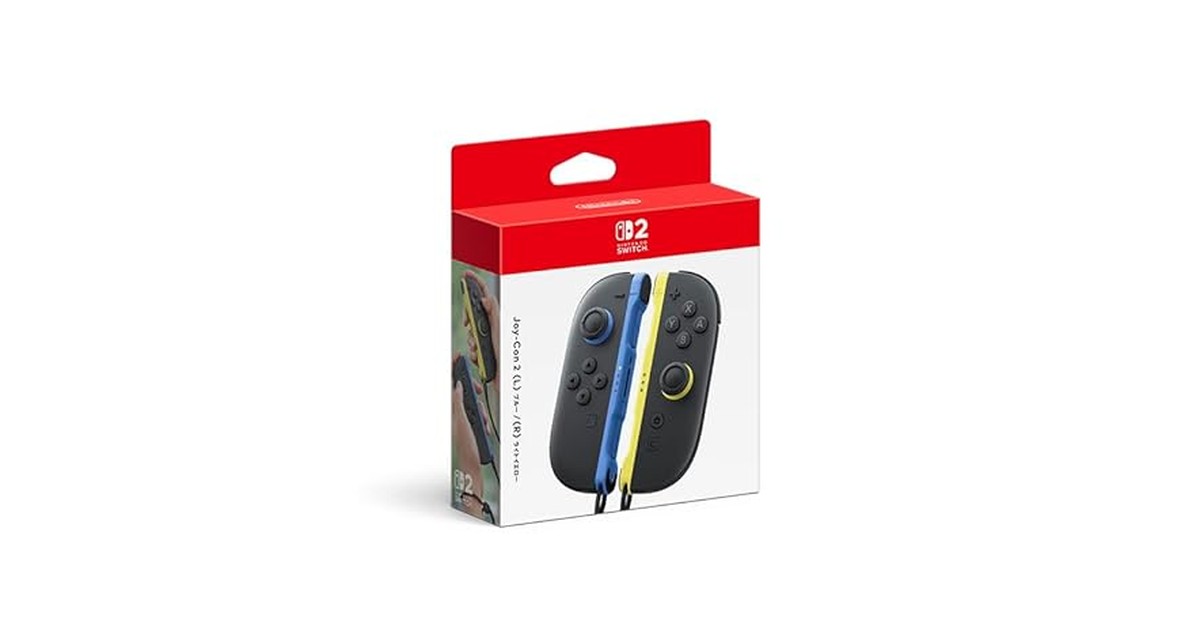 【任天堂純正品】Joy-Con 2 (L) ブルー/(R) ライトイエロー の商品画像