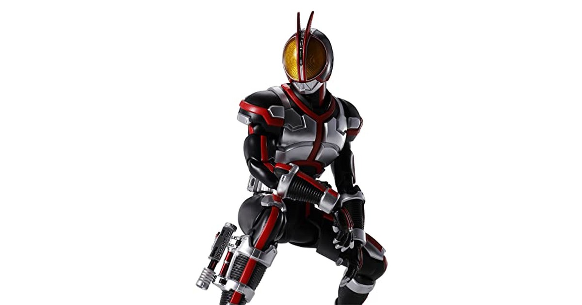 TAMASHII NATIONS S.H.フィギュアーツ（真骨彫製法） 仮面ライダー555 仮面ライダーファイズ（再販版） 約145mm PVC&ABS製 塗装済み可動フィギュア の商品画像
