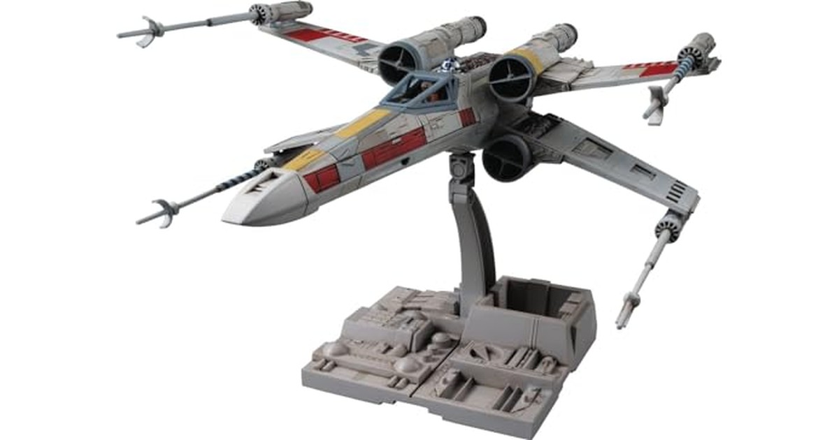 BANDAI SPIRITS(バンダイスピリッツ) スター・ウォーズ 1/72 Xウイング・スターファイター 色分け済みプラモデル(新パッケージ版) の商品画像
