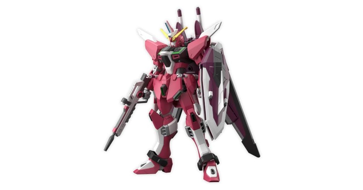 BANDAI SPIRITS(バンダイ スピリッツ) HG 1/144 インフィニットジャスティスガンダム&ブースターユニット（仮） プラモデル | 1/144スケール機動戦士ガンダムSEED FREEDOM　色分け済みプラモデル の商品画像