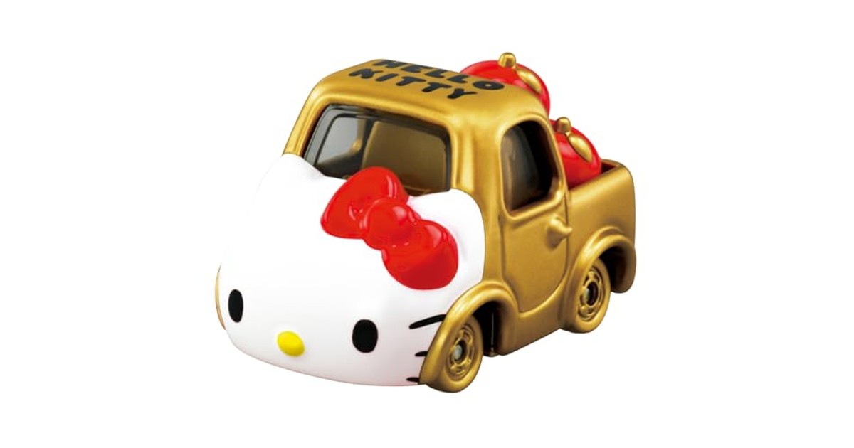 タカラトミー(TAKARA TOMY) トミカ ドリームトミカ SP ハローキティ50周年記念 ハローキティ (ゴールド) ミニカー おもちゃ 3歳以上 の商品画像