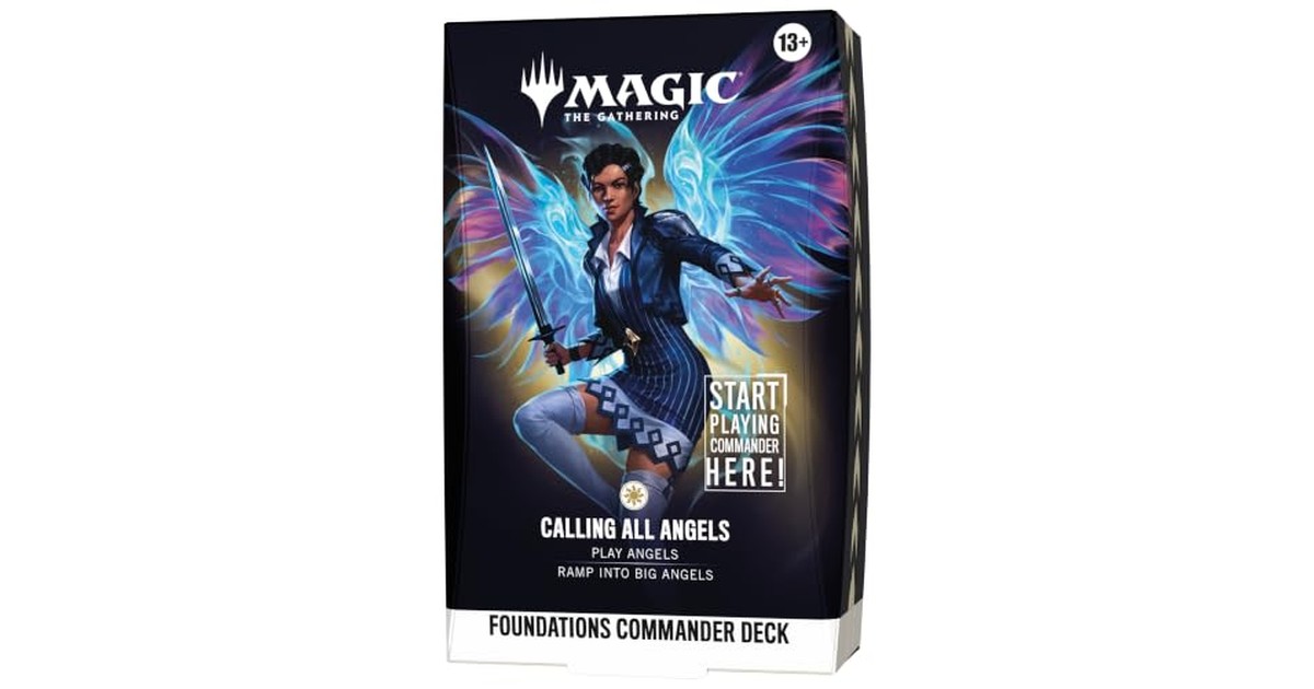 マジック：ザ・ギャザリング | ファウンデーションズ 統率者デッキ 『Calling All Angels』 英語版 MTG トレカ ウィザーズ・オブ・ザ・コースト FRA D59310000 の商品画像